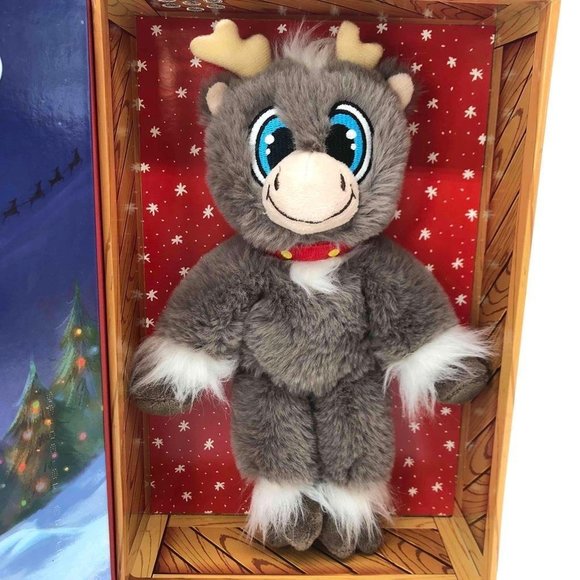 New Reindeer in Here Book & 10" Plush Gift Set Target Special Edition Christmas - Picture 3 of 6
